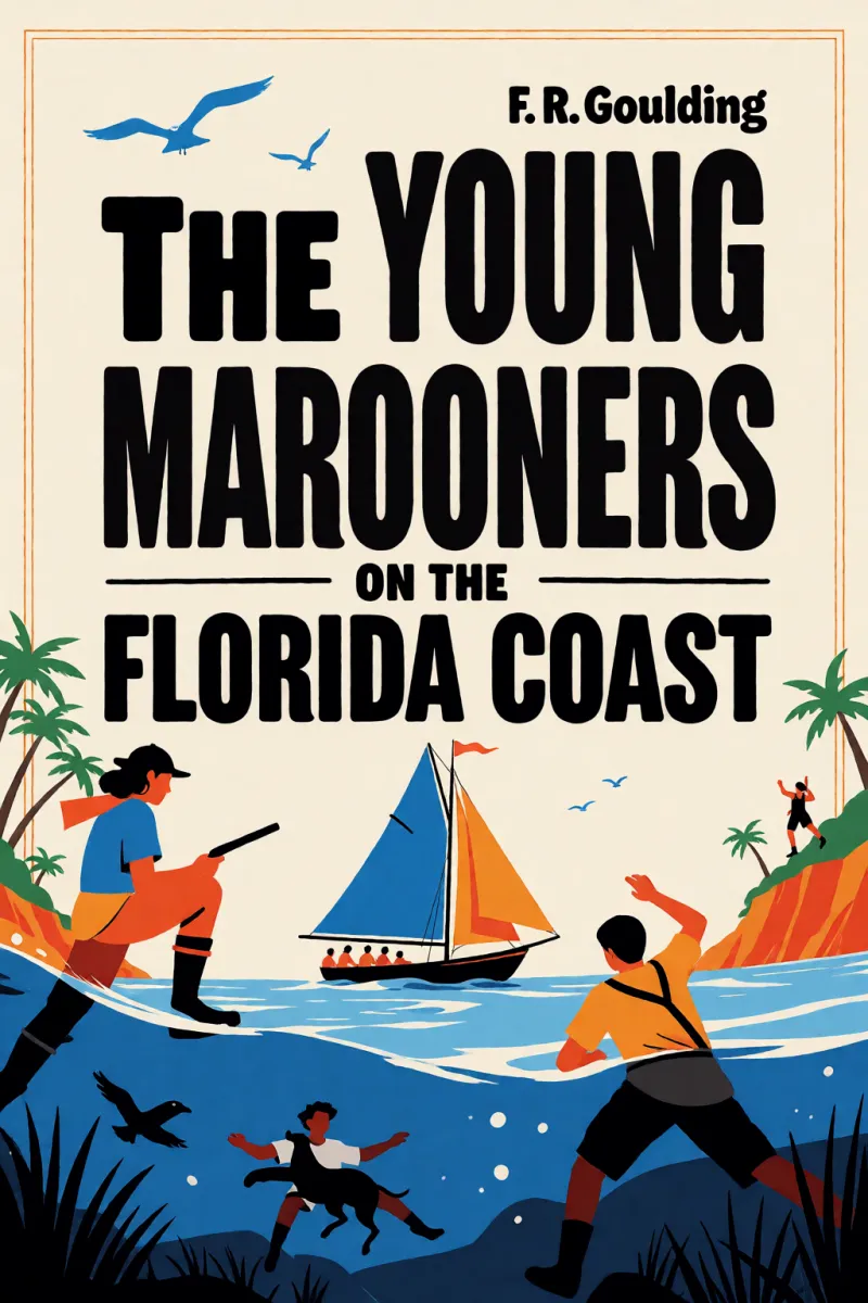 Cover of The Young Marooners on the Florida Coast by F. R. Goulding