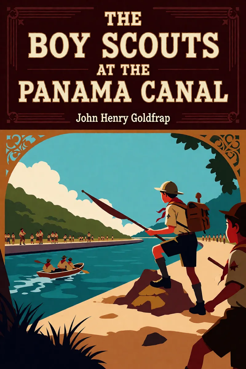 Cover of The Boy Scouts at the Panama Canal by John Henry Goldfrap
