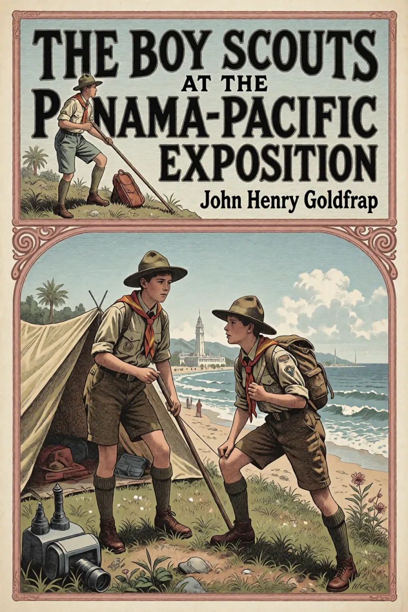 Cover of The Boy Scouts at the Panama-Pacific Exposition by John Henry Goldfrap