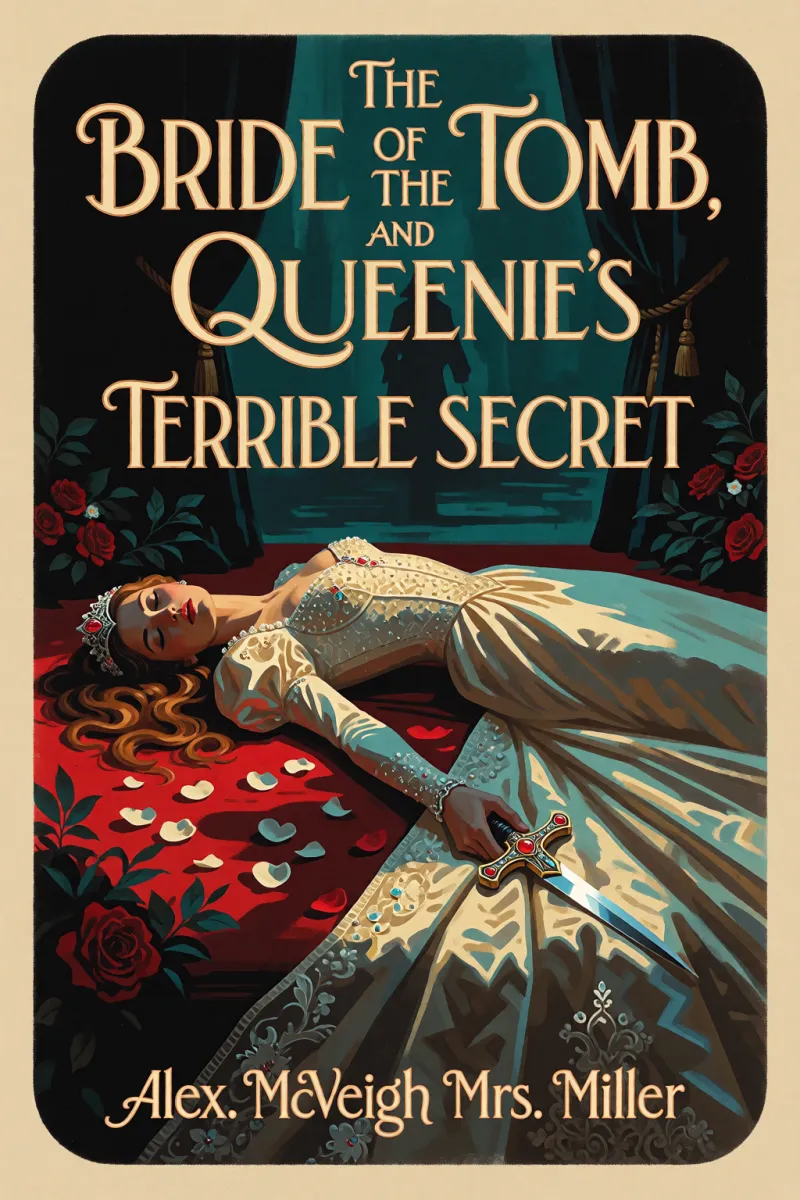 Cover of The Bride of the Tomb, and Queenie's Terrible Secret by Alex. McVeigh Mrs. Miller