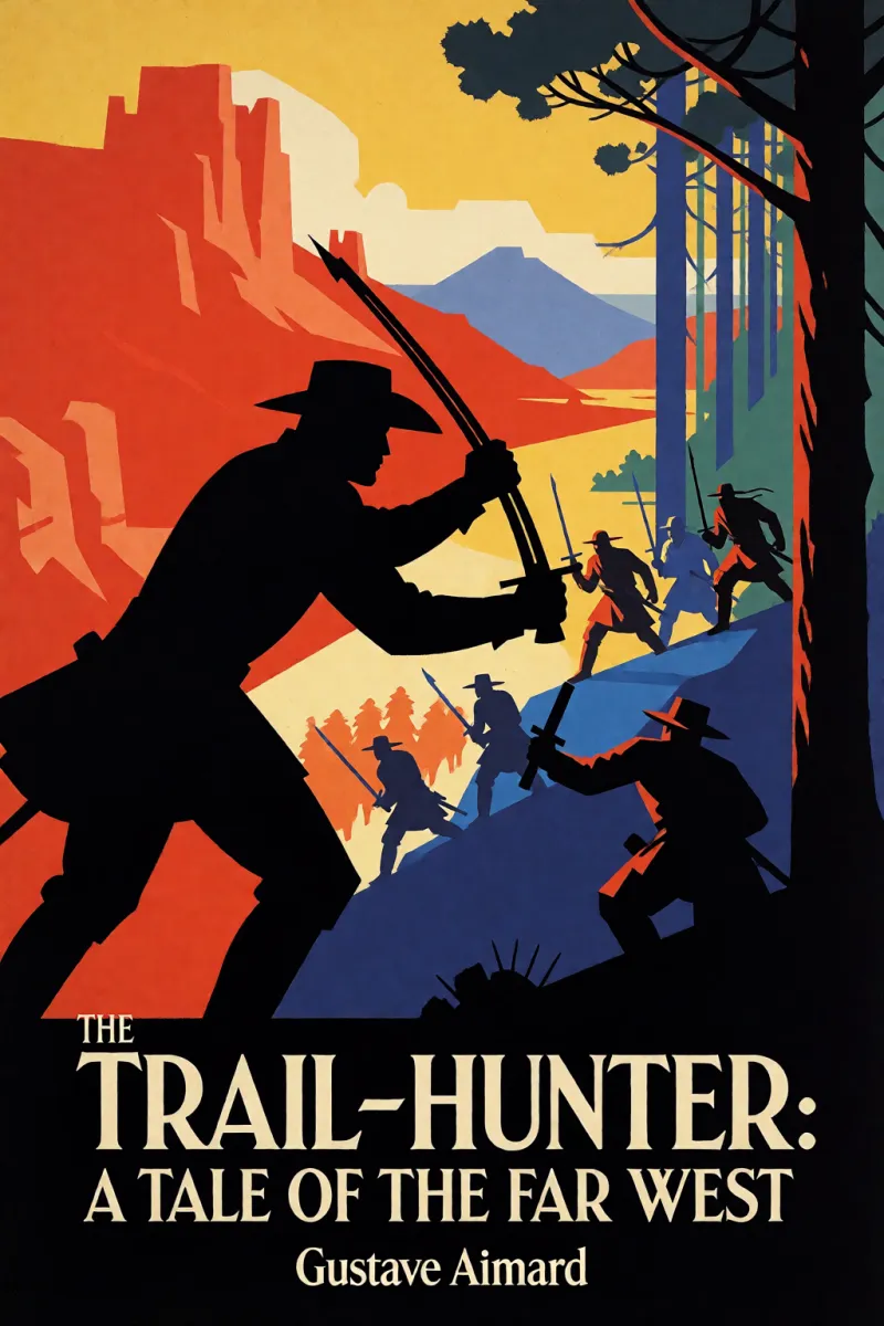 Cover of The Trail-Hunter: A Tale of the Far West by Gustave Aimard