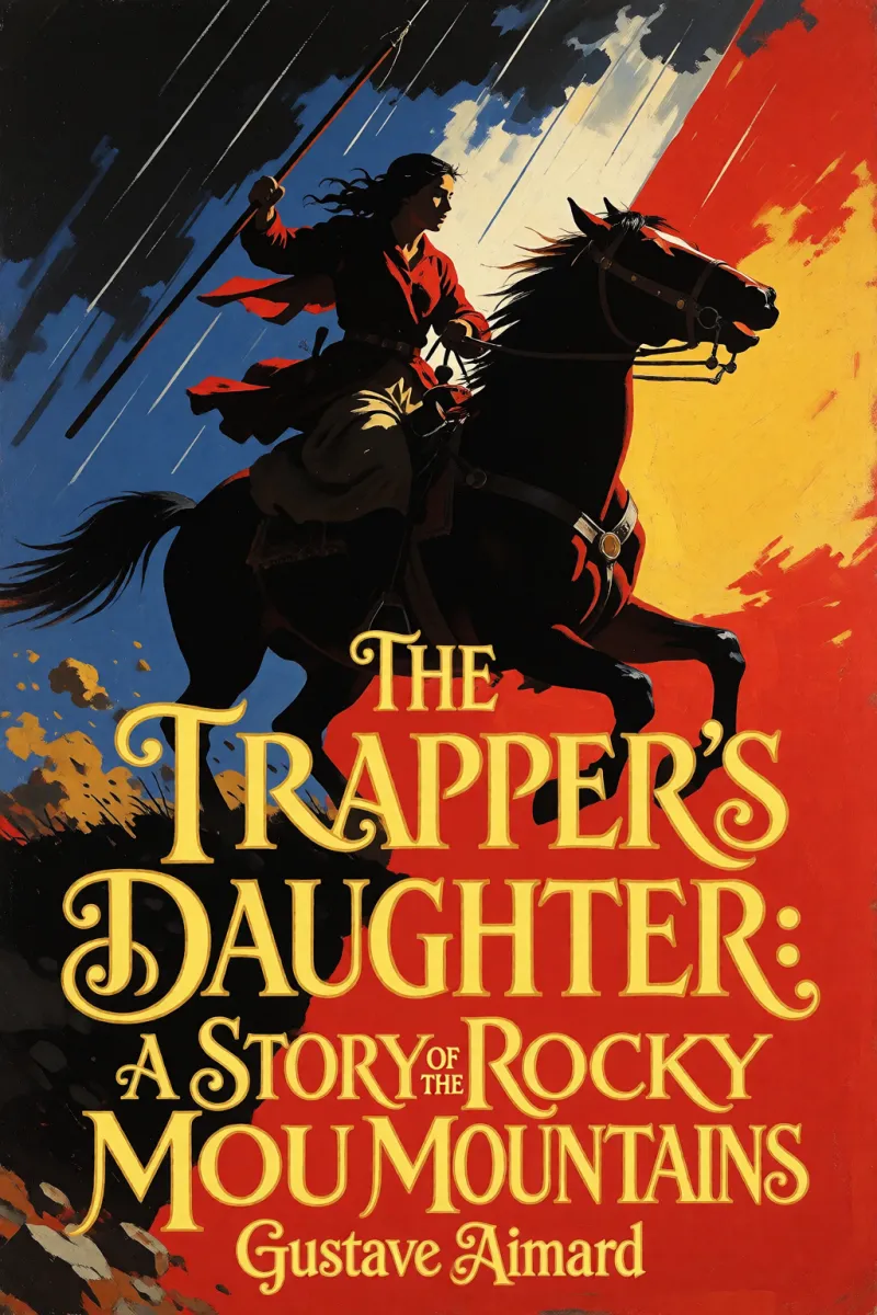 Cover of The Trapper's Daughter: A Story of the Rocky Mountains by Gustave Aimard