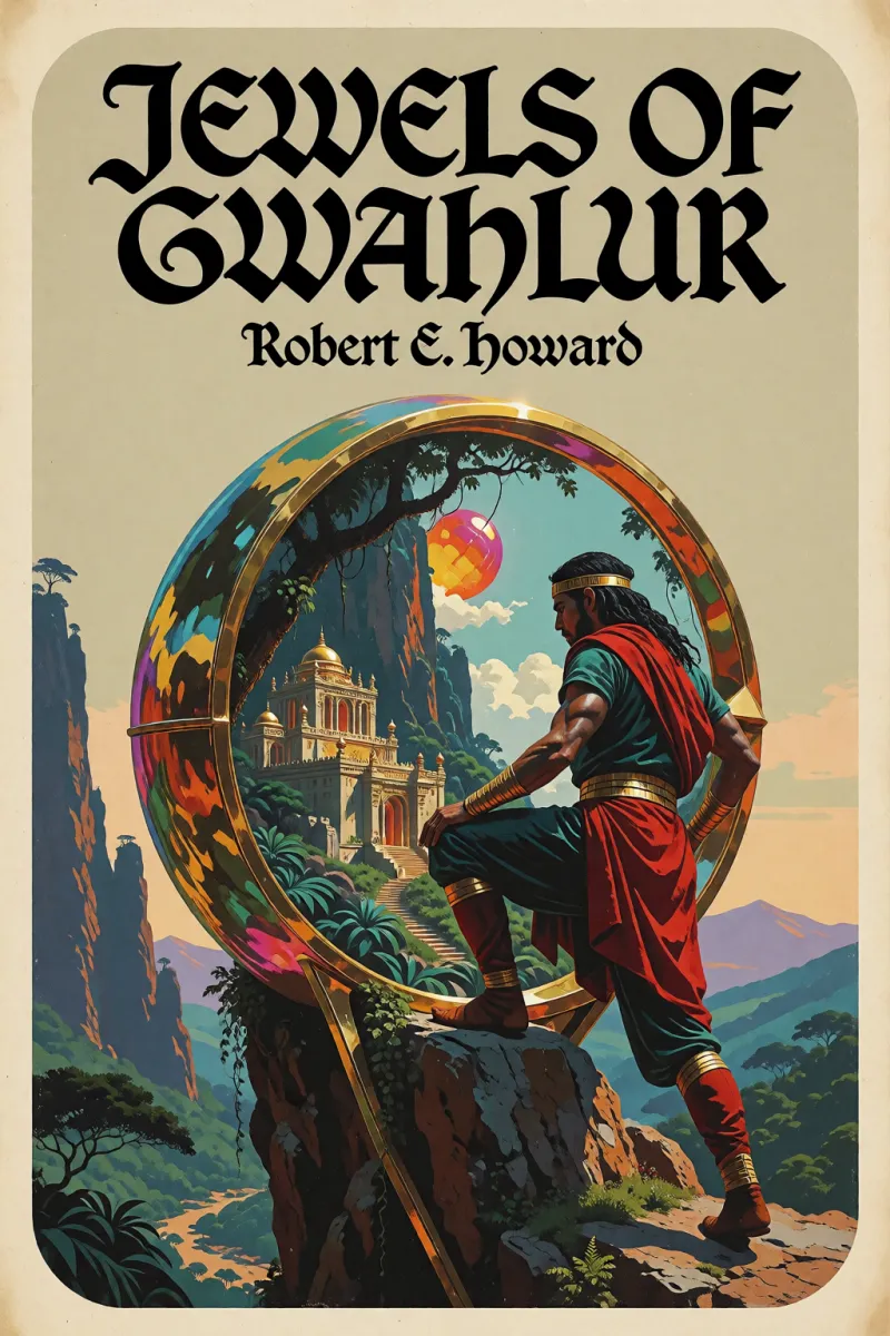 Cover of Jewels of Gwahlur by Robert E. Howard