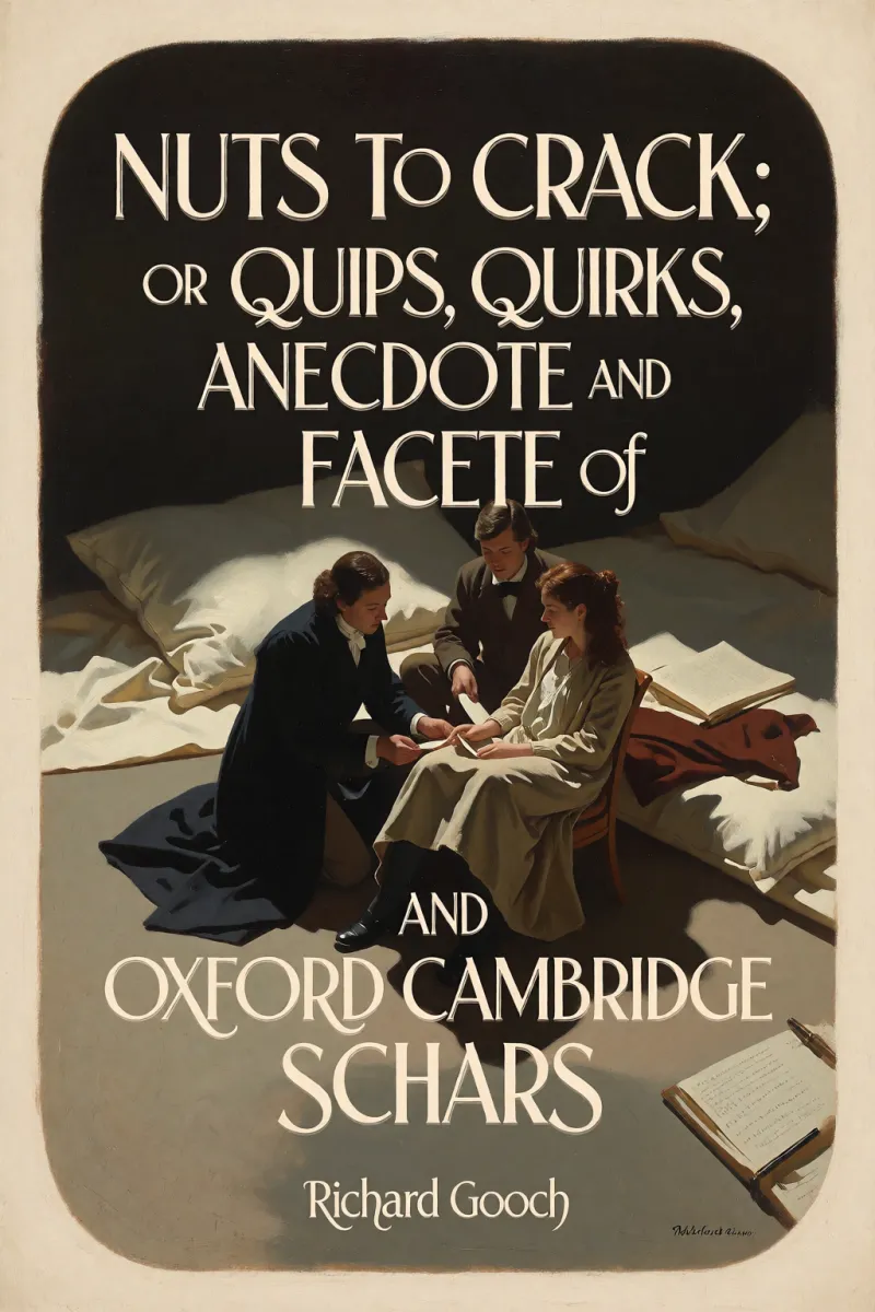 Cover of Nuts to crack; or Quips, quirks, anecdote and facete of Oxford and Cambridge Scholars by Richard Gooch