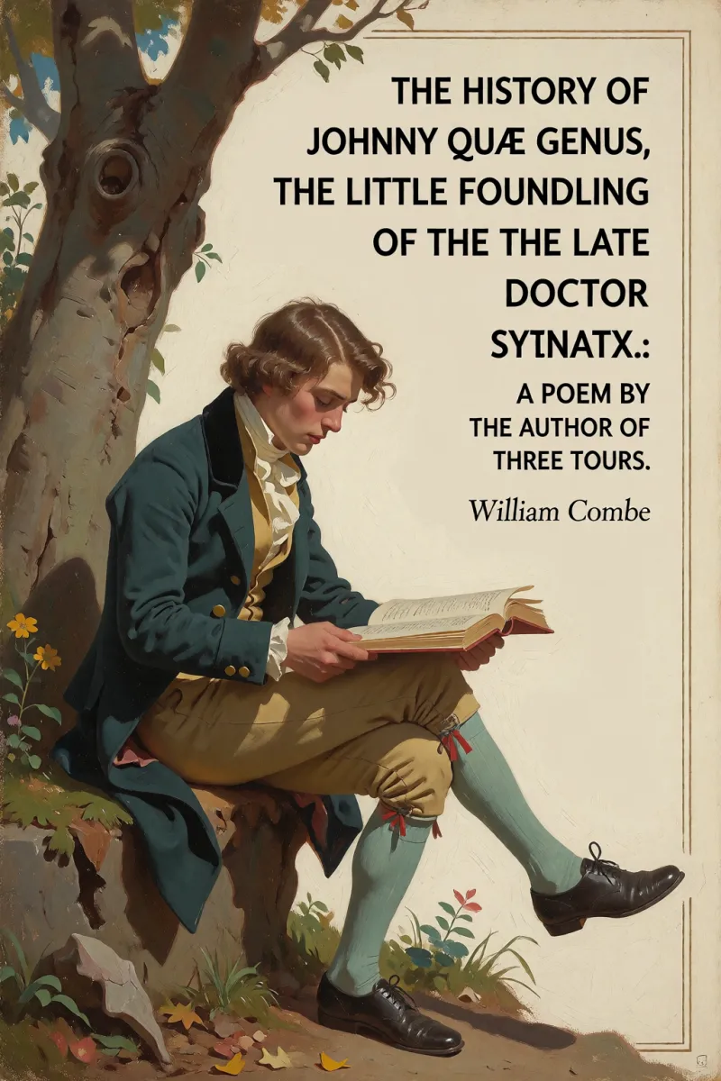 Cover of The History of Johnny Quæ Genus, the Little Foundling of the Late Doctor Syntax.: A Poem by the Author of the Three Tours. by William Combe