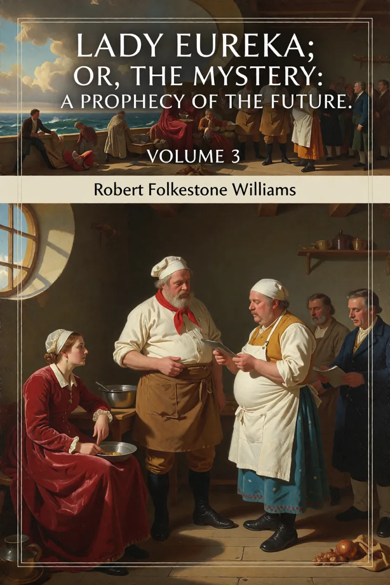 Cover of Lady Eureka; or, The Mystery: A Prophecy of the Future. Volume 3 by Robert Folkestone Williams