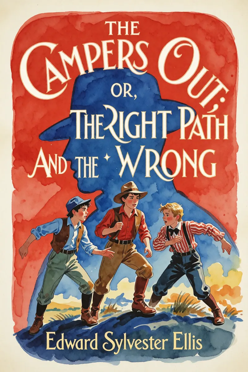 Cover of The Campers Out; Or, The Right Path and the Wrong by Edward Sylvester Ellis