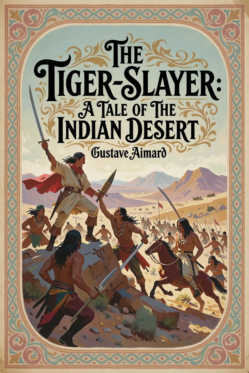 Cover of The Tiger-Slayer: A Tale of the Indian Desert by Gustave Aimard