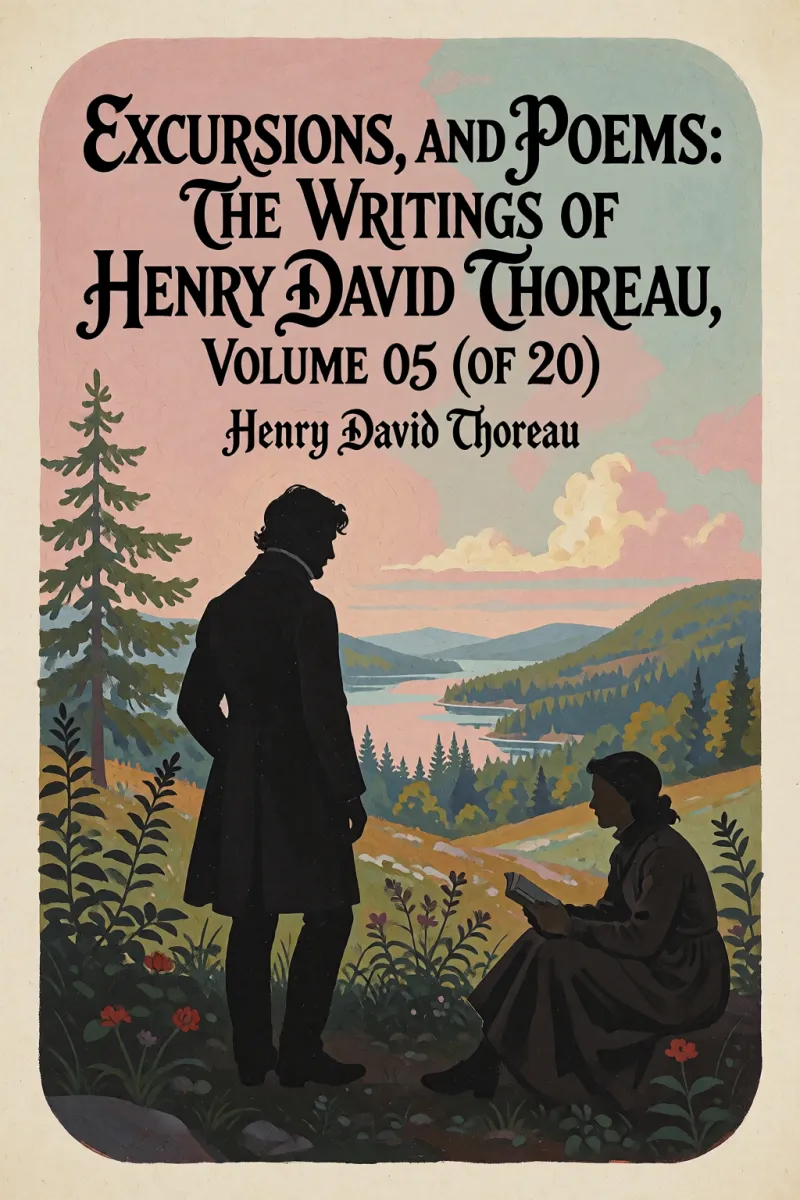 Cover of Excursions, and Poems: The Writings of Henry David Thoreau, Volume 05 (of 20) by Henry David Thoreau