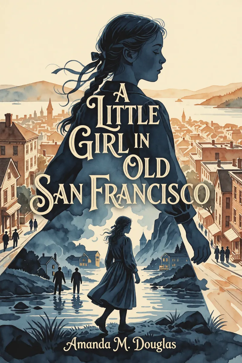 Cover of A Little Girl in Old San Francisco by Amanda M. Douglas