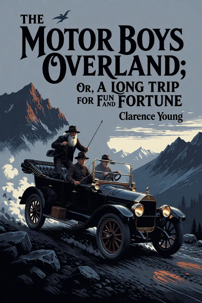 Cover of The Motor Boys Overland; Or, A Long Trip for Fun and Fortune by Clarence Young