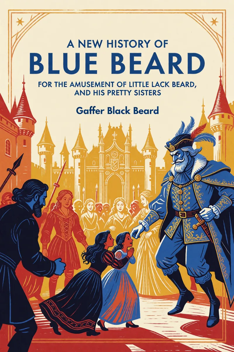 Cover of A New History of Blue Beard: For the Amusement of Little Lack Beard, and His Pretty Sisters by Gaffer Black Beard