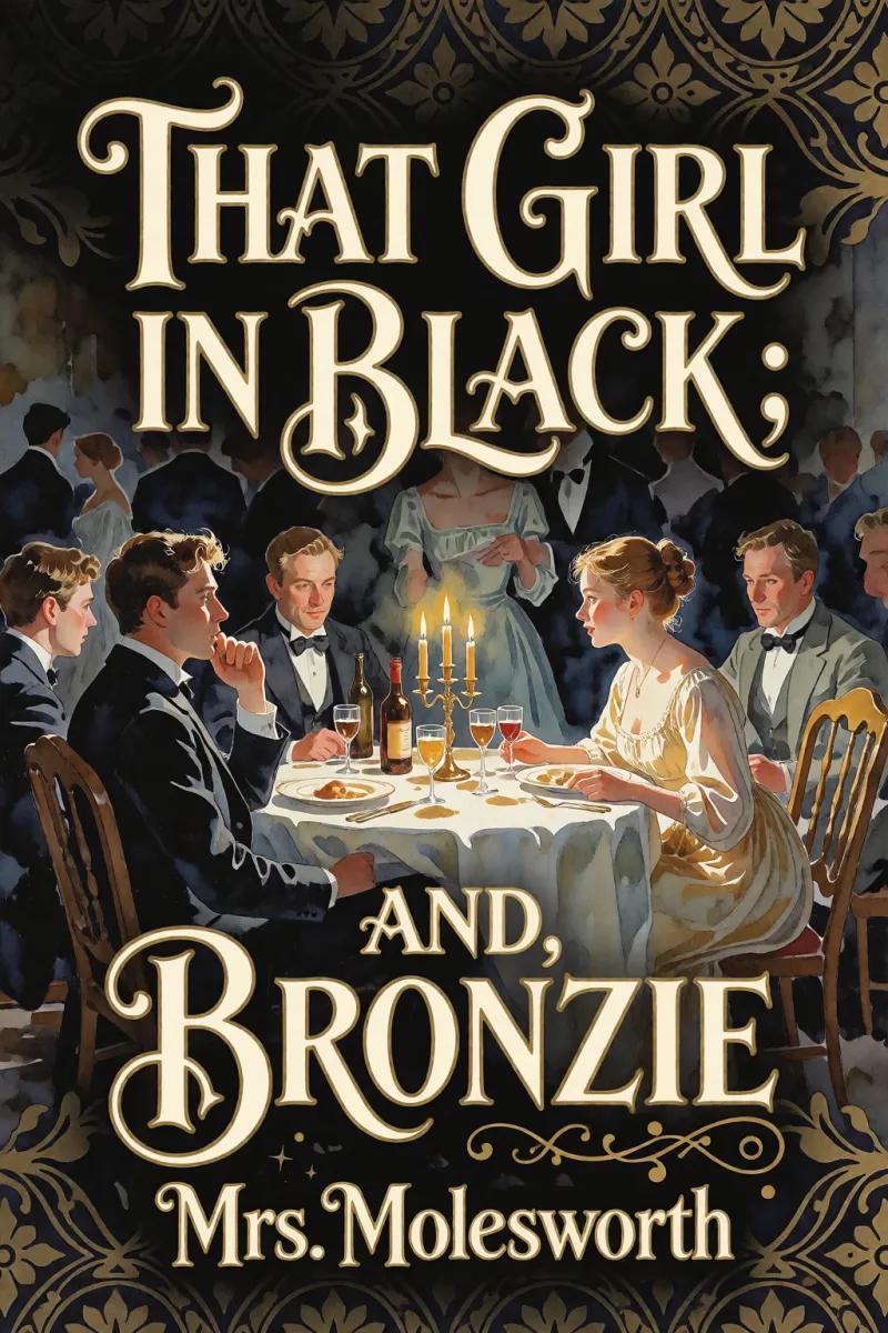 Cover of That Girl in Black; and, Bronzie by Mrs. Molesworth