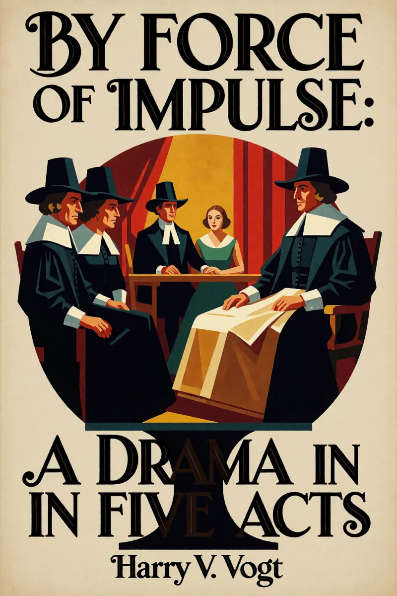 Cover of By Force of Impulse: A Drama in Five Acts by Harry V. Vogt