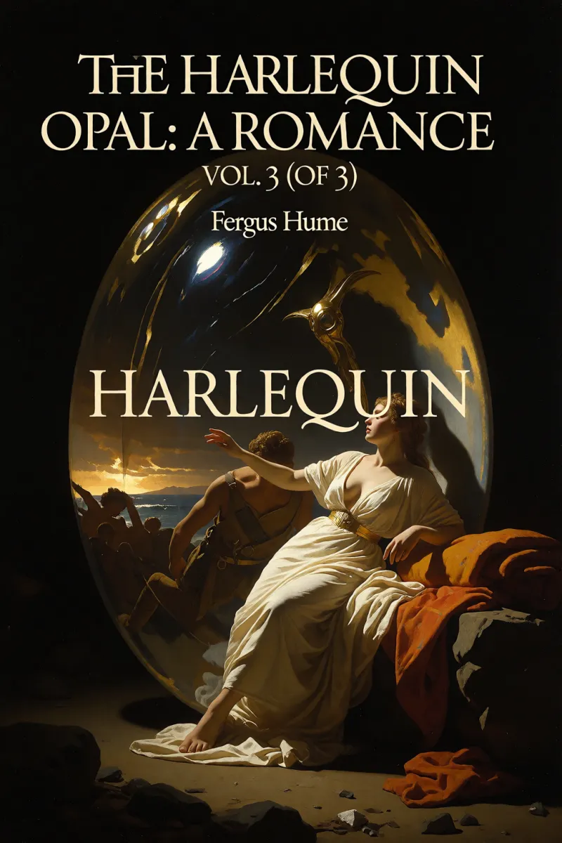 Cover of The Harlequin Opal: A Romance. Vol. 3 (of 3) by Fergus Hume