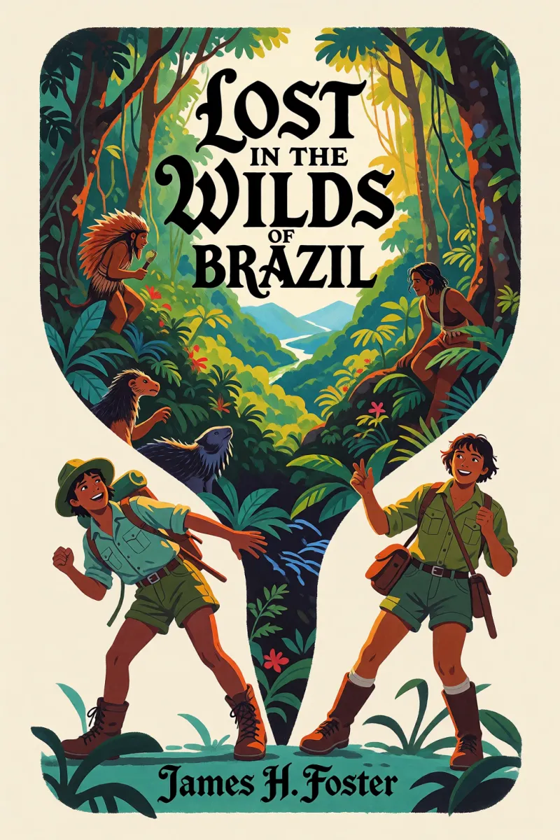 Cover of Lost in the Wilds of Brazil by James H. Foster