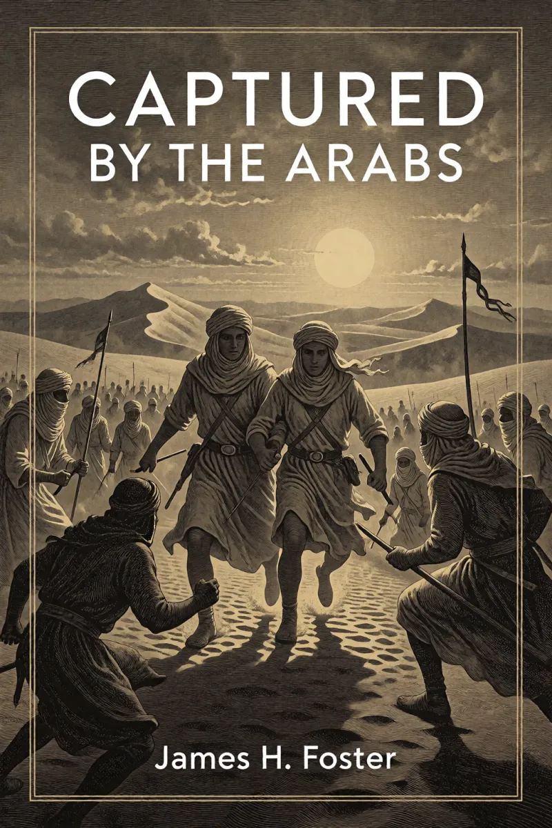 Cover of Captured by the Arabs by James H. Foster