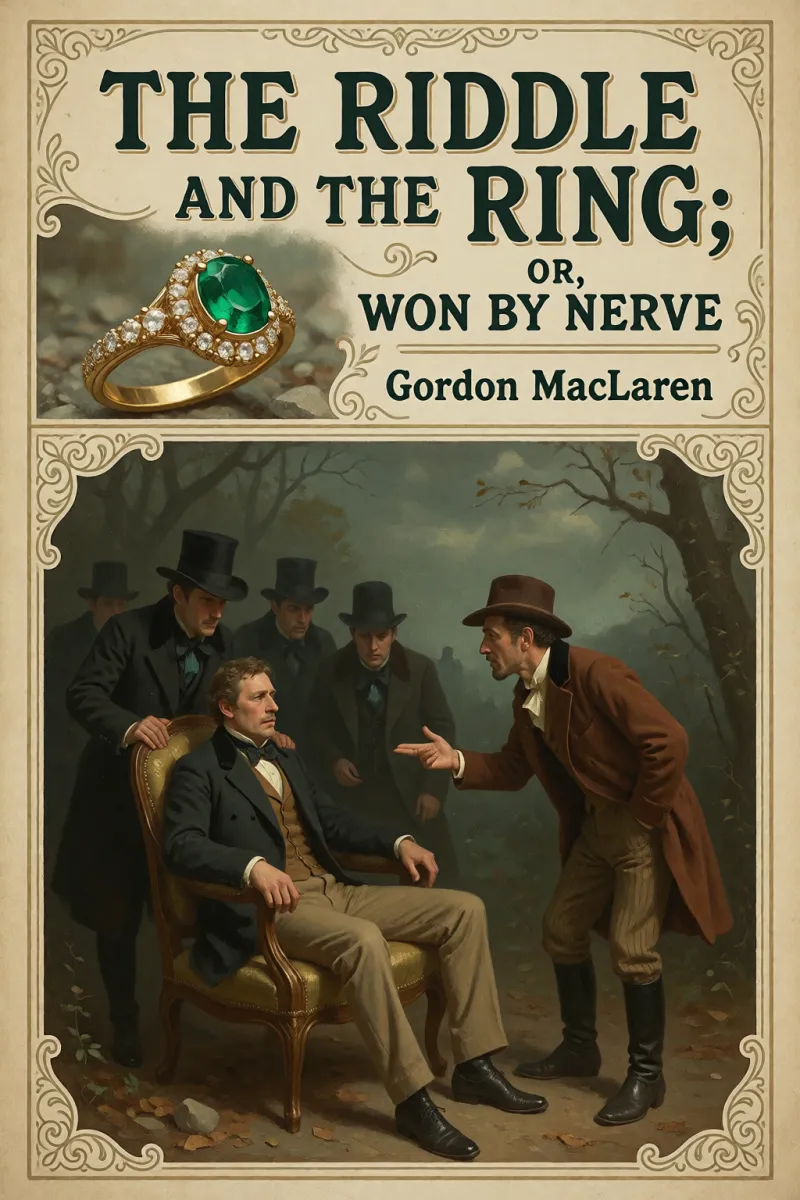 Cover of The Riddle and the Ring; or, Won by Nerve by Gordon MacLaren