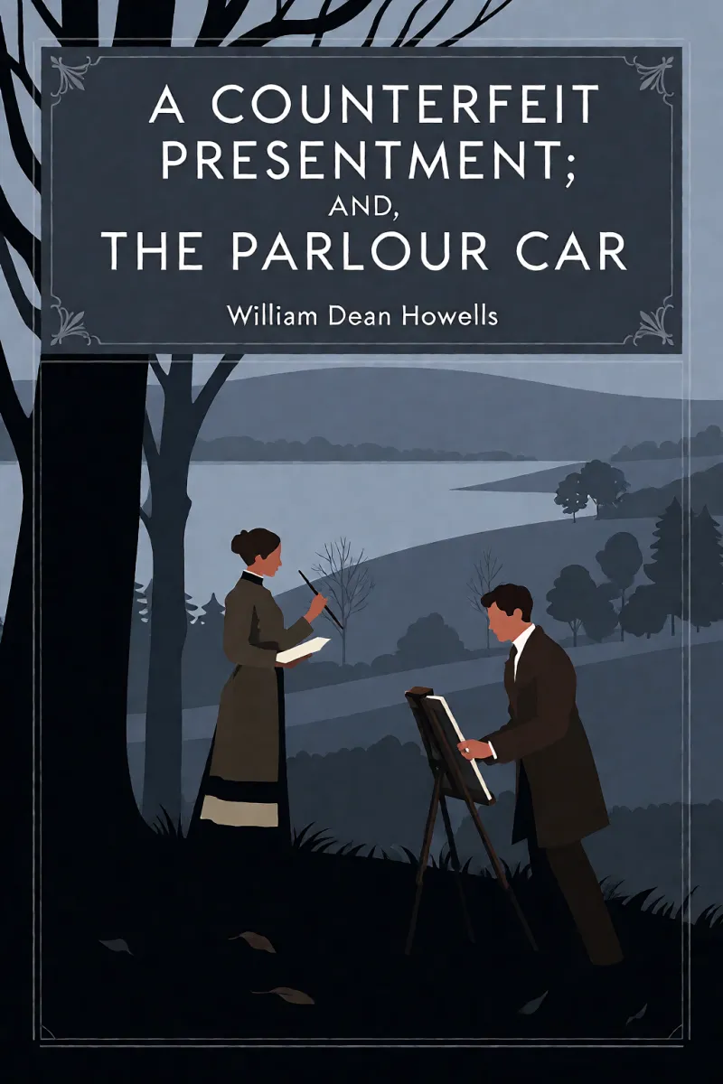 Cover of A Counterfeit Presentment; and, The Parlour Car by William Dean Howells