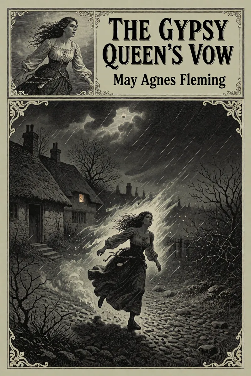 Cover of The Gypsy Queen's Vow by May Agnes Fleming
