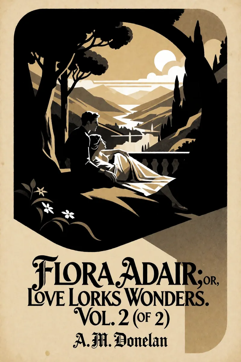 Cover of Flora Adair; or, Love Works Wonders. Vol. 2 (of 2) by A. M. Donelan