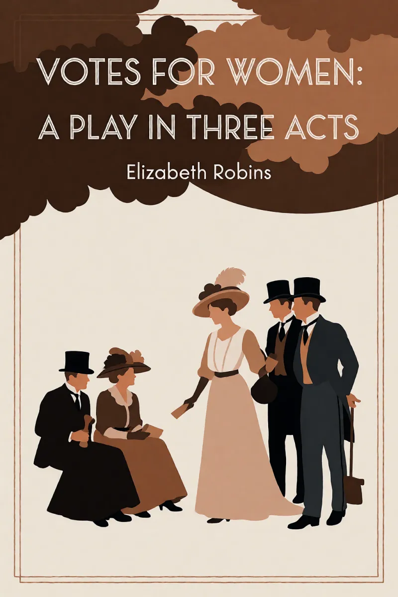 Cover of Votes for Women: A Play in Three Acts by Elizabeth Robins