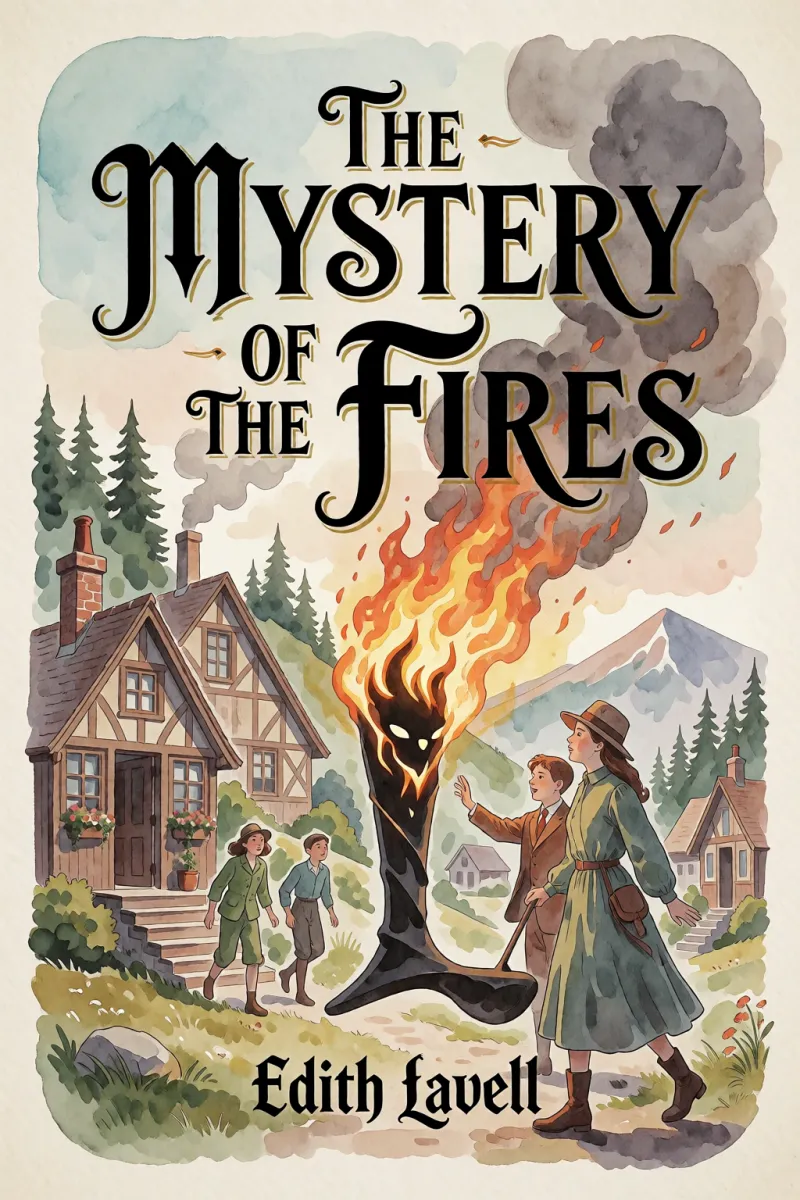 Cover of The Mystery of the Fires by Edith Lavell
