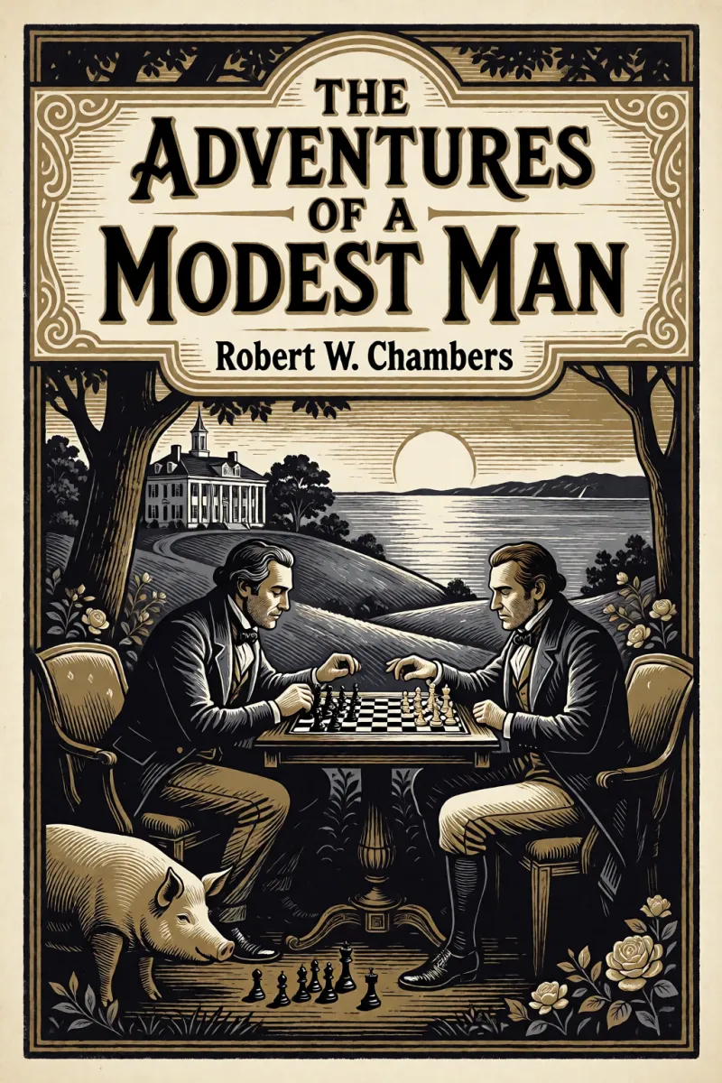 Cover of The Adventures of a Modest Man by Robert W. Chambers