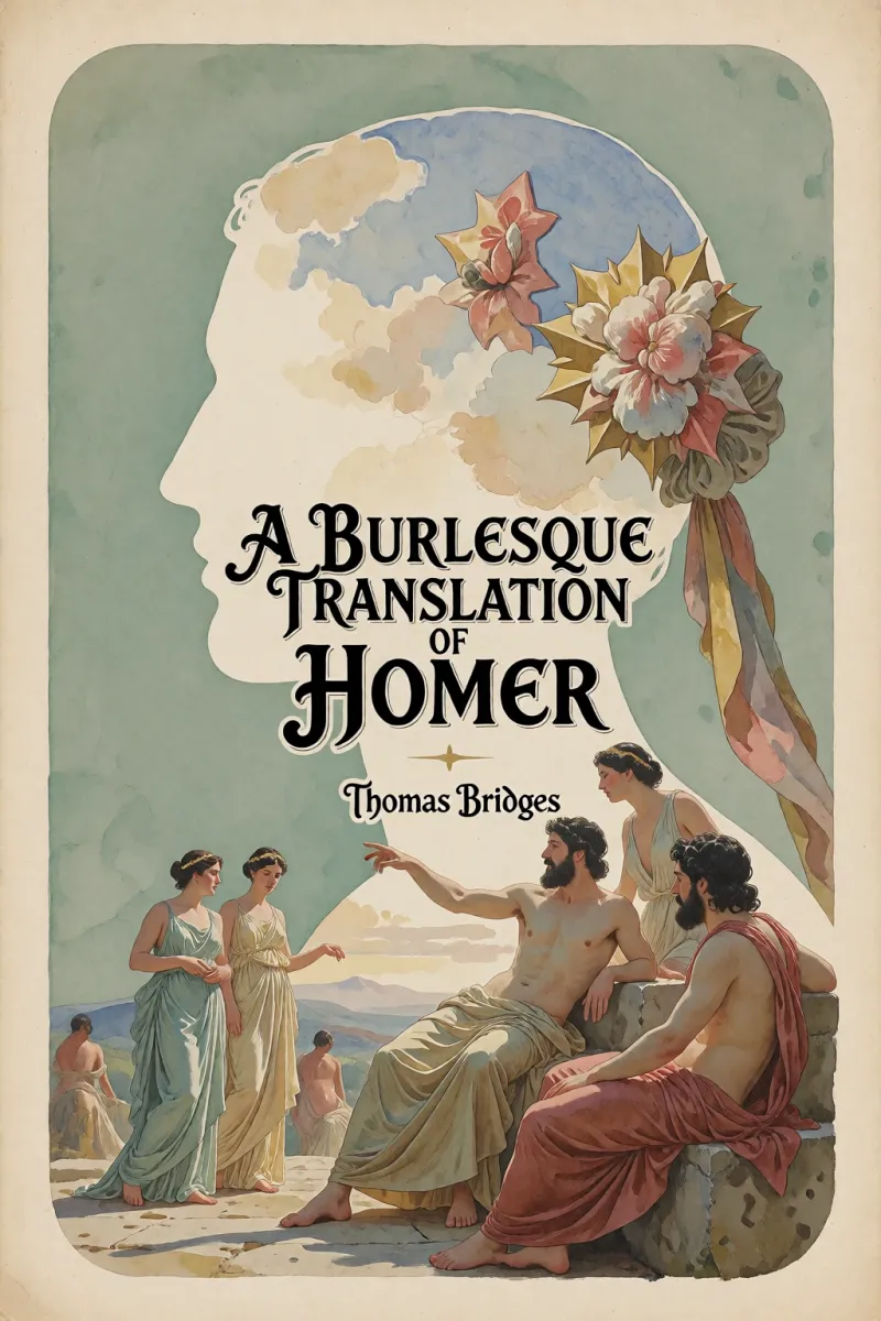 Cover of A Burlesque Translation of Homer by Thomas Bridges
