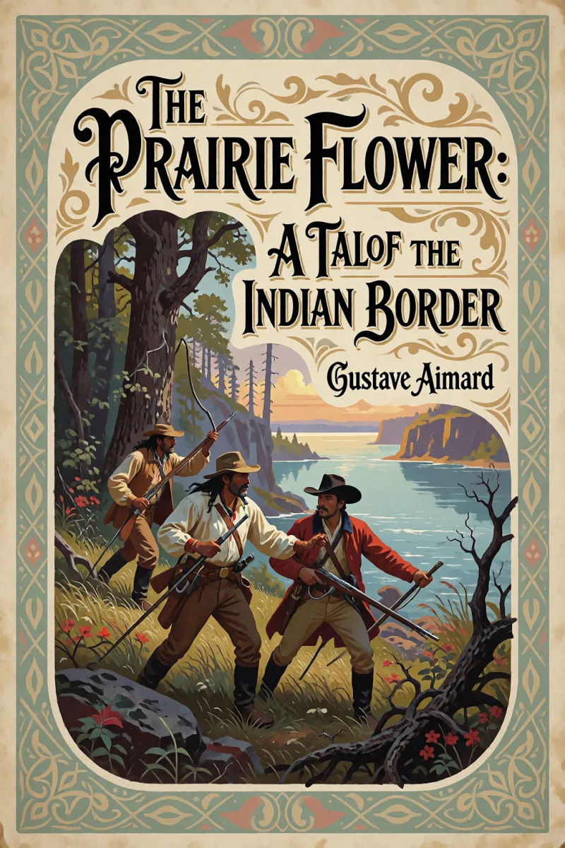 Cover of The Prairie Flower: A Tale of the Indian Border by Gustave Aimard