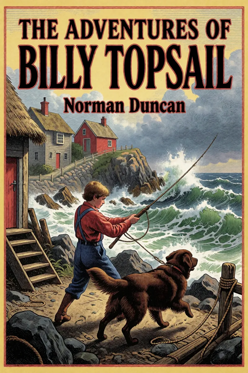 Cover of The Adventures of Billy Topsail by Norman Duncan