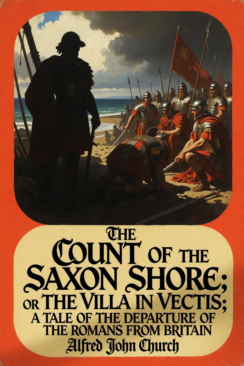 Cover of The Count of the Saxon Shore; or The Villa in Vectis.: A Tale of the Departure of the Romans from Britain by Alfred John Church