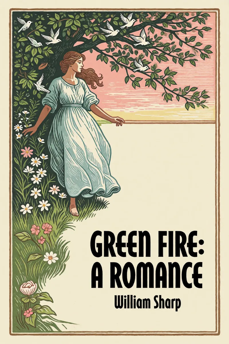 Cover of Green Fire: A Romance by William Sharp