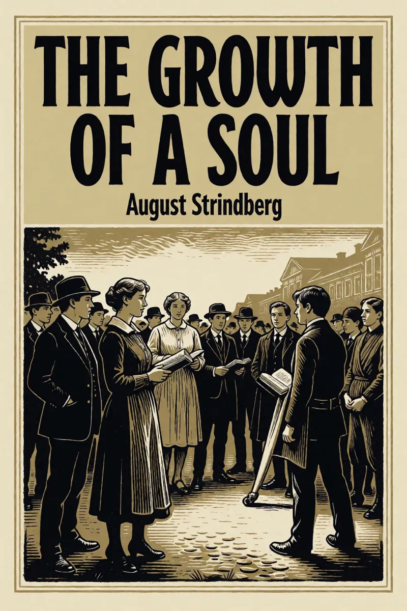 Cover of The Growth of a Soul by August Strindberg