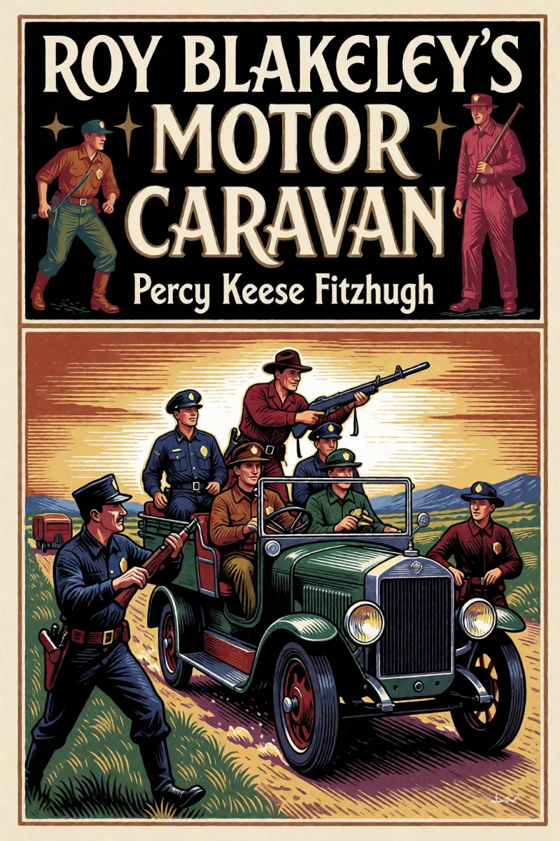 Cover of Roy Blakeley's Motor Caravan by Percy Keese Fitzhugh