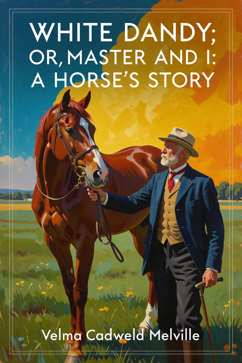Cover of White Dandy; or, Master and I: A Horse's Story by Velma Caldwell Melville