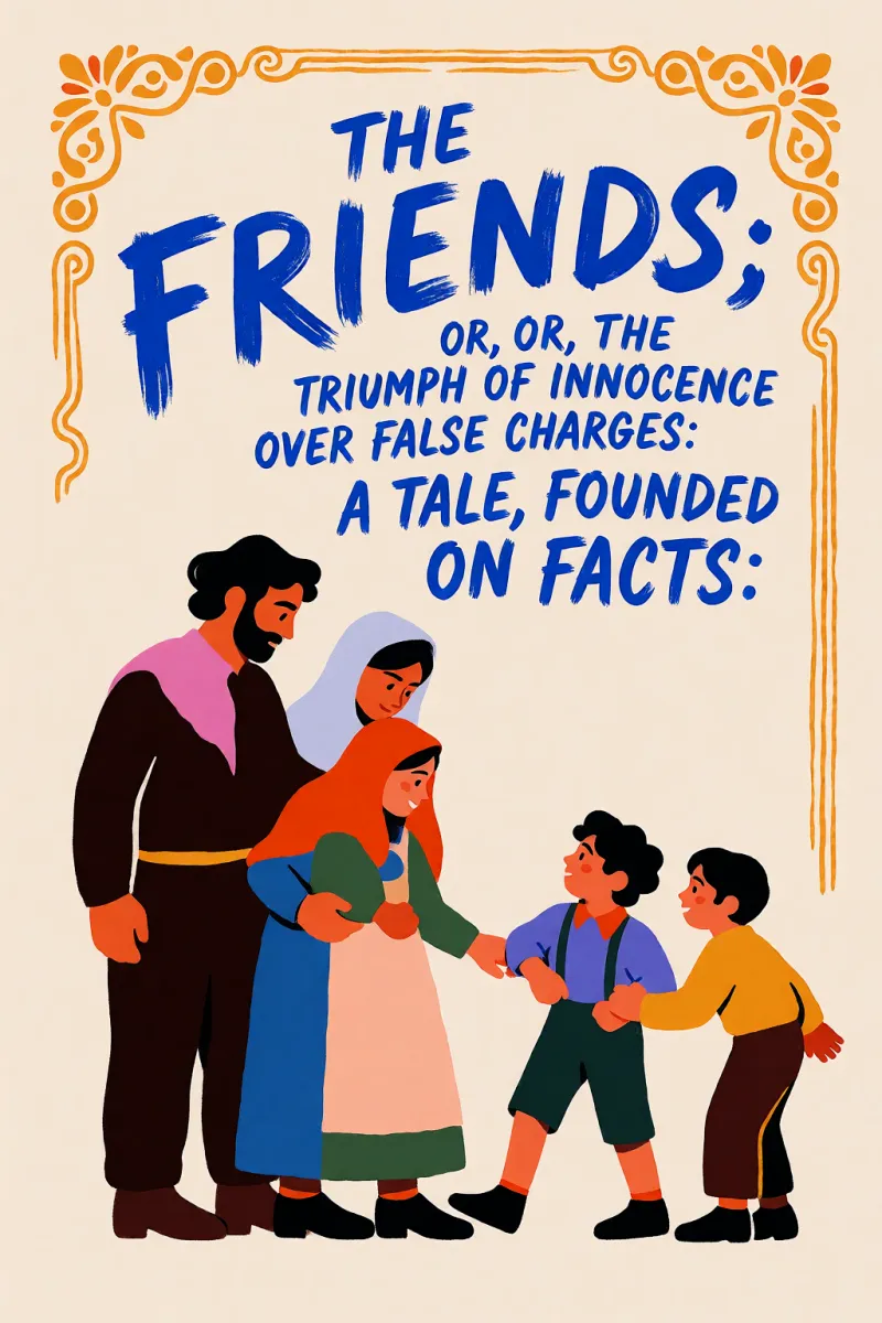 Cover of The Friends; or, The Triumph of Innocence over False Charges: A Tale, Founded on Facts by Unknown
