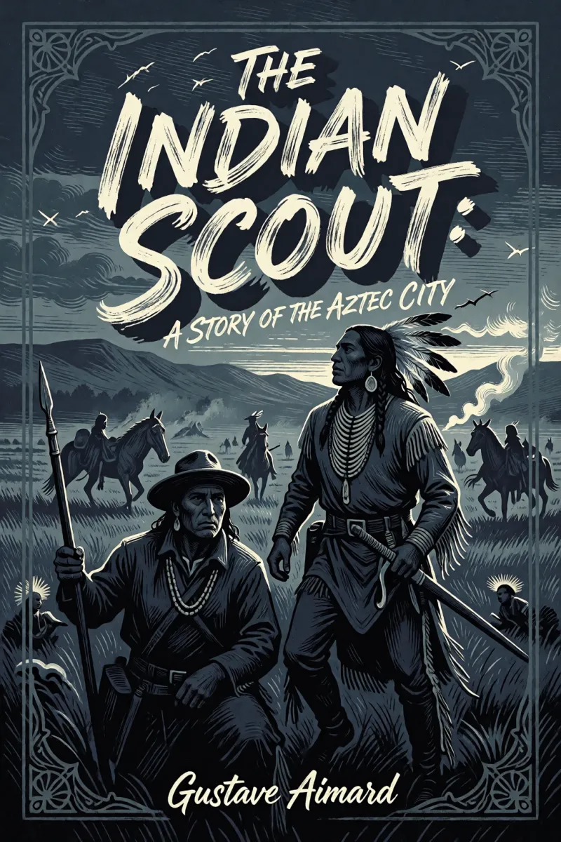 Cover of The Indian Scout: A Story of the Aztec City by Gustave Aimard