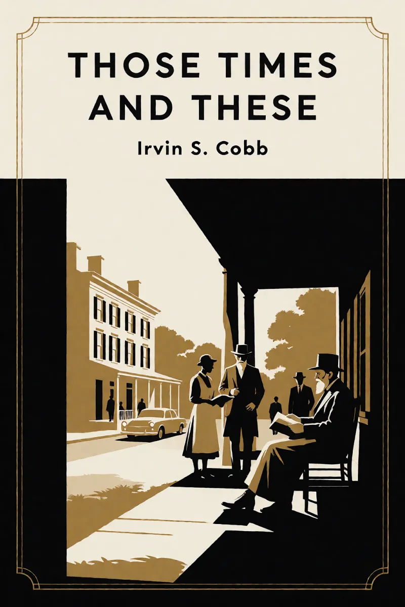 Cover of Those Times and These by Irvin S. Cobb