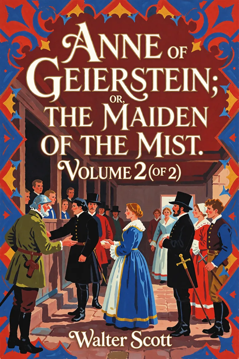 Cover of Anne of Geierstein; Or, The Maiden of the Mist. Volume 2 (of 2) by Walter Scott