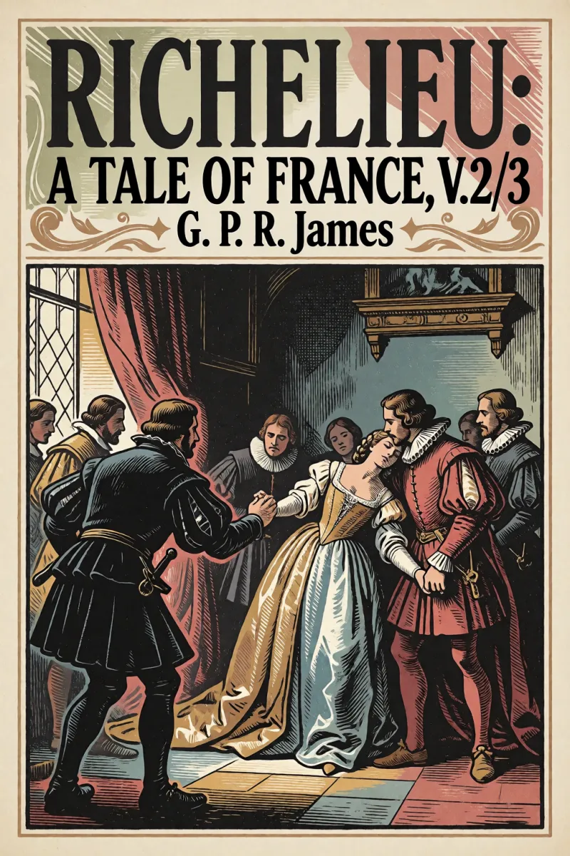 Cover of Richelieu: A Tale of France, v. 2/3 by G. P. R. James