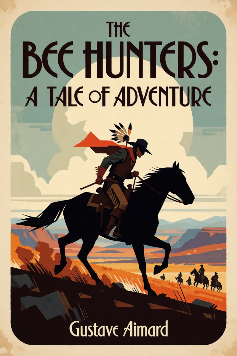 Cover of The Bee Hunters: A Tale of Adventure by Gustave Aimard
