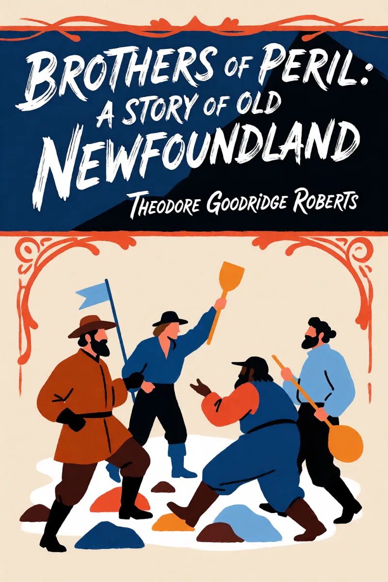 Cover of Brothers of Peril: A Story of old Newfoundland by Theodore Goodridge Roberts