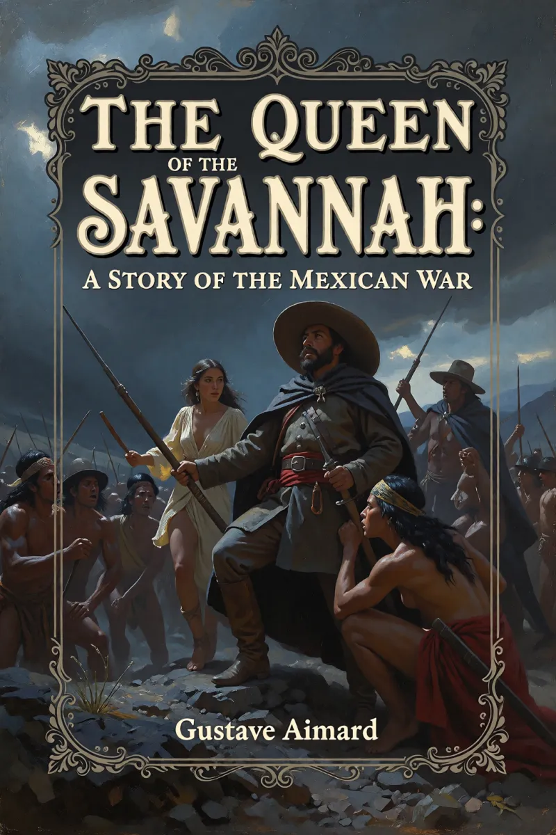 Cover of The Queen of the Savannah: A Story of the Mexican War by Gustave Aimard