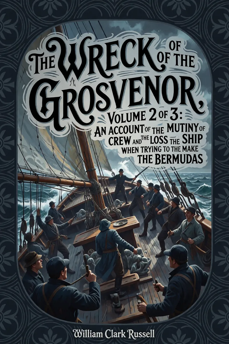 Cover of The Wreck of the Grosvenor, Volume 2 of 3: An account of the mutiny of the crew and the loss of the ship when trying to make the Bermudas by William Clark Russell