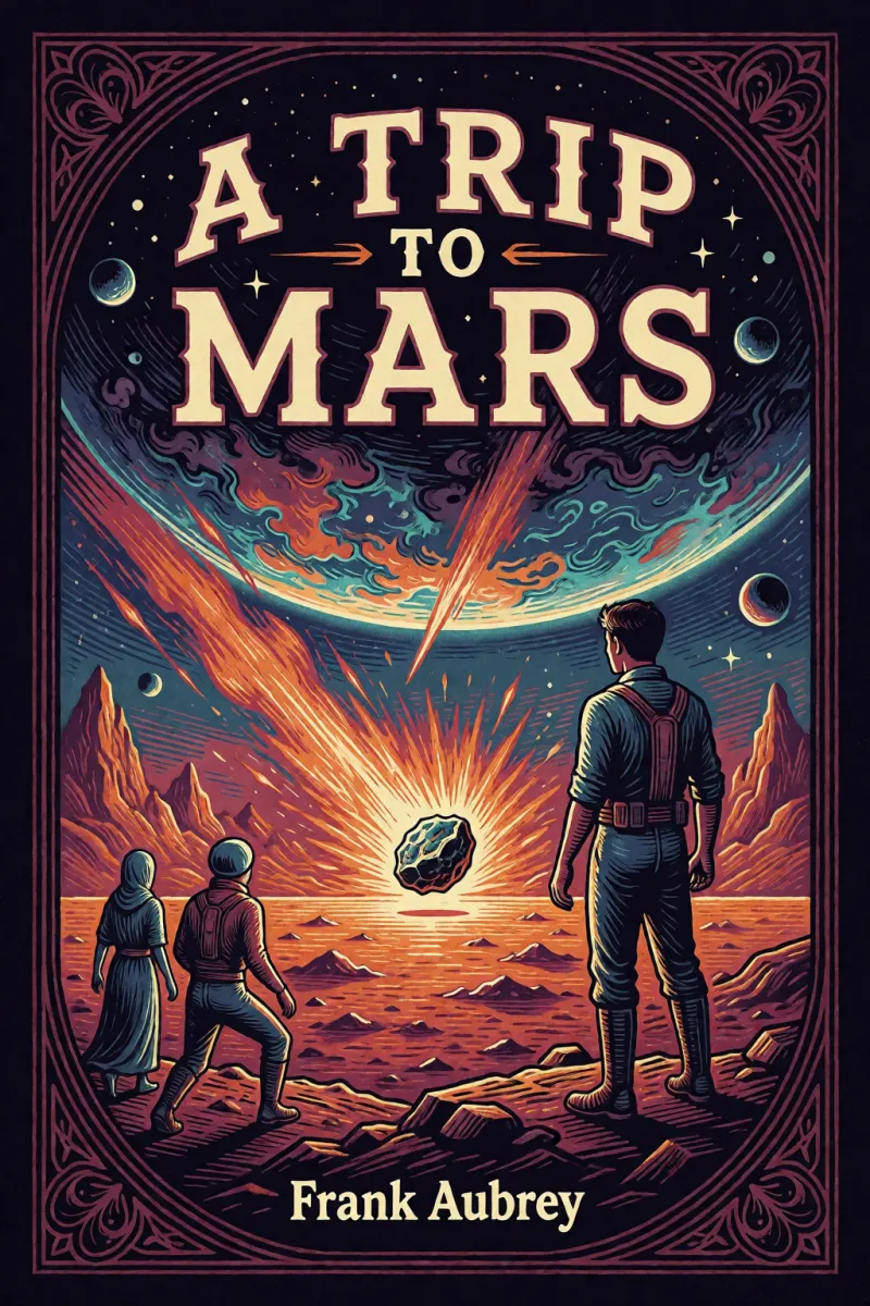 Cover of A Trip to Mars by Frank Aubrey