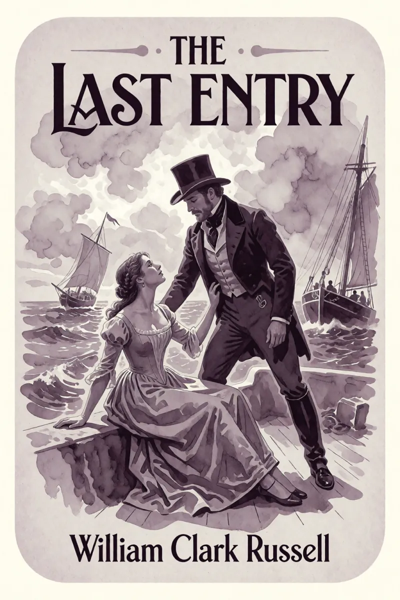 Cover of The Last Entry by William Clark Russell