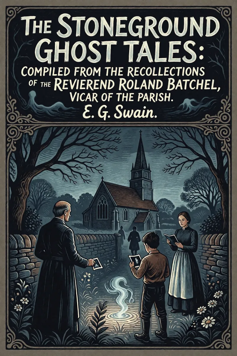 Cover of The Stoneground Ghost Tales: Compiled from the recollections of the Reverend Roland Batchel, Vicar of the parish. by E. G. Swain