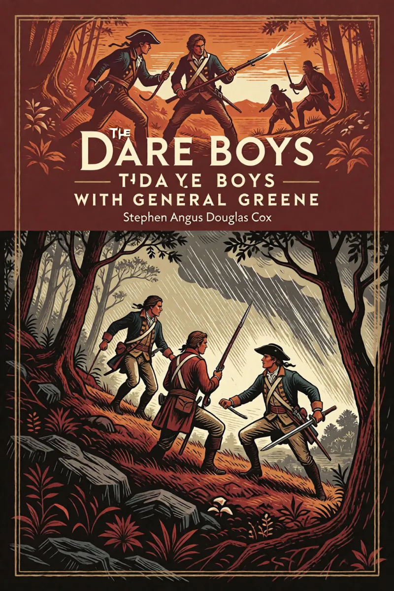 Cover of The Dare Boys with General Greene by Stephen Angus Douglas Cox