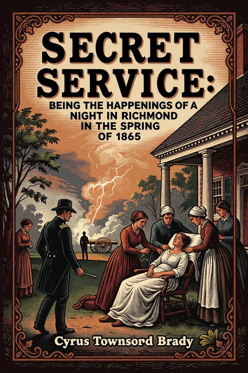 Cover of Secret Service: Being the Happenings of a Night in Richmond in the Spring of 1865 by Cyrus Townsend Brady